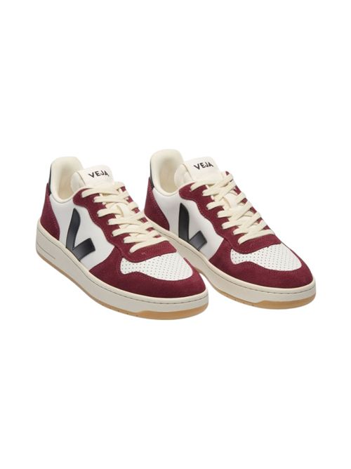 sneakers donna v-10 prime Veja | VI0220864AWHITE BLACK AMARANTE